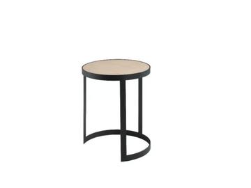 BEA - Round iron coffee table by Mila Maurizi - view 2